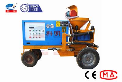 China Máquina 10m3/H del espray del Gunite de la máquina del hormigón proyectado de la mezcla con exceso de agua del túnel en venta