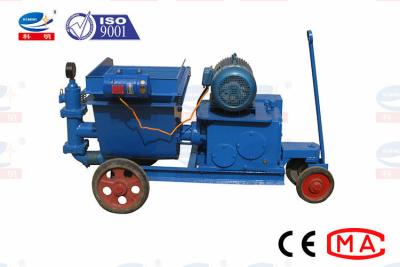 Chine Type à un piston machine de pulvérisation de petit mortier de ciment de pompe de coulis de mortier à vendre