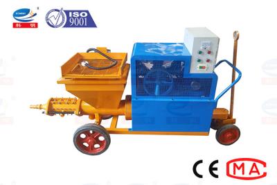 China Energy Saving Cement Plastering Machine With Screw Pump And Air Compressor for sale