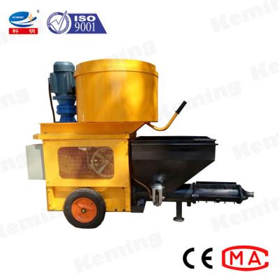 China Screw Type Construction Plastering Equipment 7.5kw Cement Plastering Machine for sale