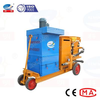 China Dedusting Plaster Concrete Shotcrete Machine For Mining Engineering for sale
