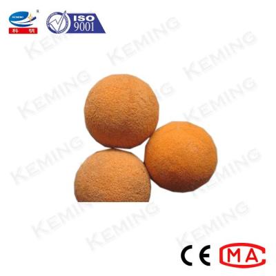 China DN124mm Concrete Pump Pipe Cleaning Sponge Balls for sale