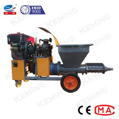 China Diesel Engine Mortar Plastering Machine House Inner Wall Putty Spraying Machine for sale