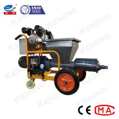China Mortar Spraying Wall Plastering Equipment Screw Type For Slurry Circulation for sale