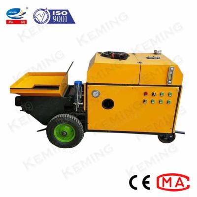 China 15mm Aggregate Diesel Engine Small Concrete Pump 6m3/H for sale