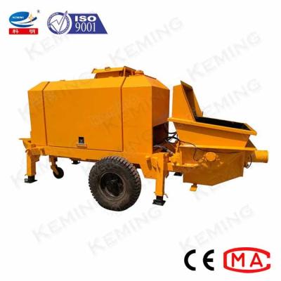 China Village Canal Drain Small Concrete Pump 45kw With Diesel Engine for sale