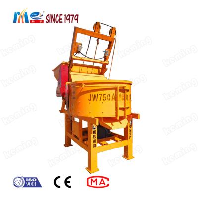 China 9m3/H Concrete Mixer Machine 350L Industrial Concrete Pan Mixer for sale