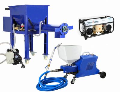 China 3.2kw Intelligent Latex Paint Putty Spray Machine 16L With Compressor for sale