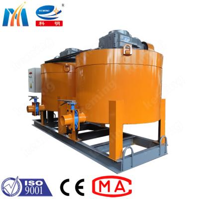 China 5.5Kw Two Barrel Cement Slurry Mixer Electrical Grouting for sale