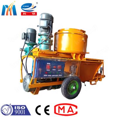 China almofariz 7.5kw que emplastra a máquina de pulverização da parede da construção da massa de vidraceiro da máquina à venda
