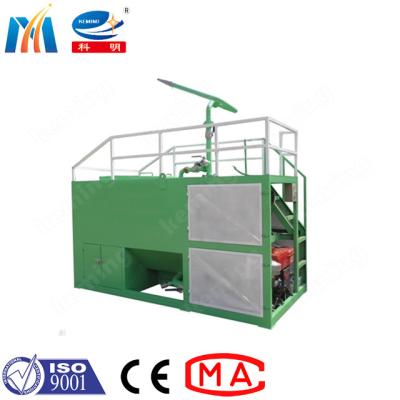 China Hydraulic 60kw Diesel Grass Seeding Machine 800m2 Soil Spraying for sale