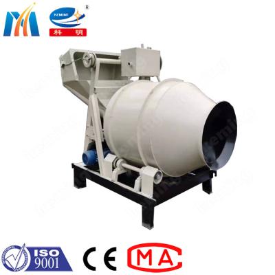 China arena mojada de la máquina del mezclador concreto 350L que mezcla 10kw con las ruedas en venta