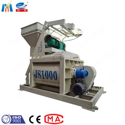 China HZS 35 Concrete Batching Plant Concrete Mixer Machine With Three Silo for sale