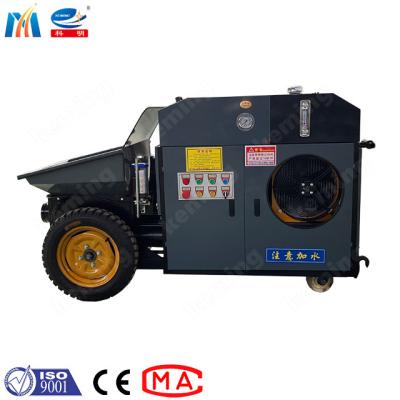 China 15kw Tube Small Concrete Pump For Wet Aggregate Conveying With Suction Performanc for sale