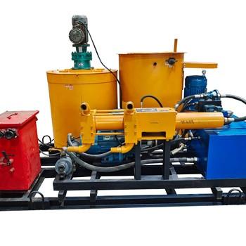 China Adjustable Mortar Grouting Pressure Pump Grout Plant Unit For Jet Drilling for sale