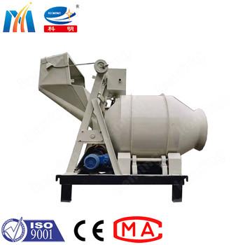 China Friction Pan Mixer Machine JZM Friction Concrete Driven By Rubber Roller for sale