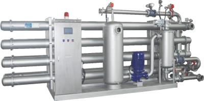 Китай Система теплообмена Теплообменный аппарат сточных водов системы 50t/h энергетического восстановления жары SUS316L продается