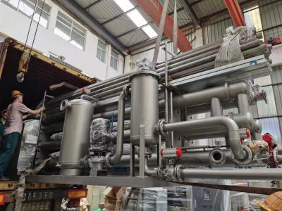 Chine système de refroidissement de rebut des eaux usées de la CE de dispositifs de récupération de chaleur du colorant 80t/h à vendre