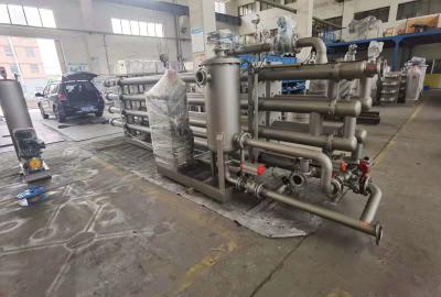 Chine Équipement de système de teinture de récupération de chaleur d'eaux usées 150t/h à vendre