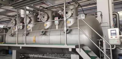 China Overflow Dyeing Machine Towel Fabric Full Automatic High Temperature for sale