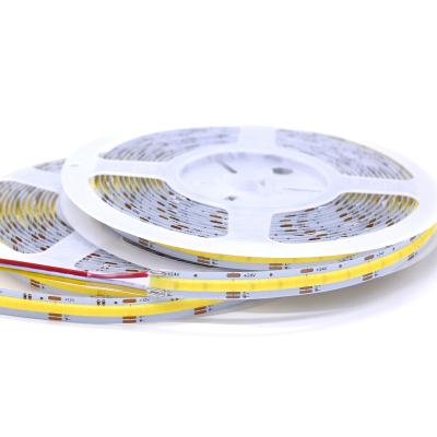 China White PCB CCT Dimmable Cob Led 8W-16W/M Flexible COB LED Strip for sale
