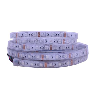 China Silicone Waterproof LED Strip Light ROHS Underwater Led Strip Lights Ip68 for sale