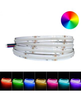 China Color Changing COB RGB Addressable LED Strip Lights 5M/Roll for sale