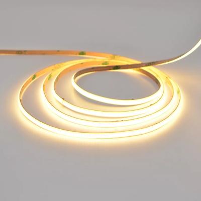 China Heat Dissipation Technology CCT COB LED Strip Dim To Warm CRI Ra>90 for sale