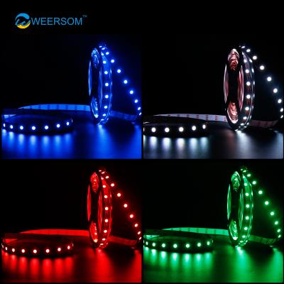 China 5000mm Length Digital LED Strip IP20 With 1000 Luminous Flux for sale