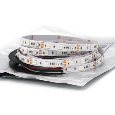 China 12v 24v 5050 Smd Flexible Ws2812 Rgbic Addressable Outdoor Rgb Led Strip Light for sale