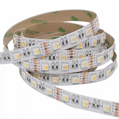 China Color Temperuture 4000K RGBW 4 In 1 Led Strip 16.8W SMD5050 LED for sale