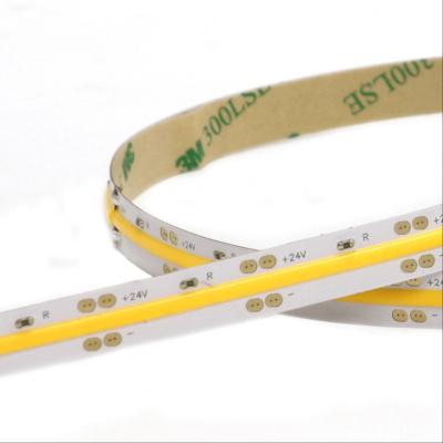 China El alto CRI de Dc24v Fcob llevó luces de tira llevadas Cuttable de la cinta 384 LED cada 42m m en venta