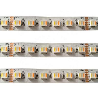 China luces de tira llevadas los 5m de la tira RGBW LED de la anchura de 12m m 5 en 1 24v en venta