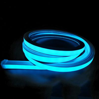 China Ice Blue Led Strip Lights 12v Neon Led Neon Tube Lights 16x16mm 10W Flex for sale
