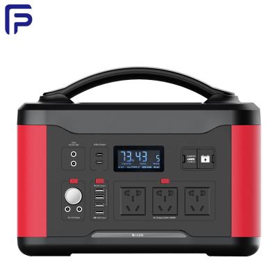 China 12v 1280Wh Portable Battery Station , Portable  Power Supply For Camping Dia 36×27×28cm for sale