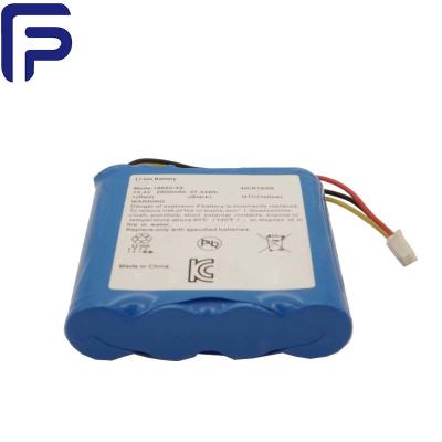 China 7.4V 5000mAh18650 Lithium Ion Battery Pack  For Camera KC Certificate for sale