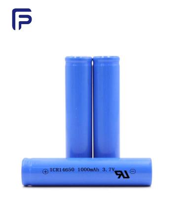 China Rechargeable 14650 Battery 1200mah 3.7 V , Lithium Ion Primary Battery for sale