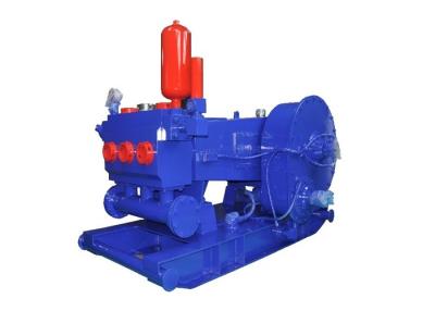 China HTB100 Triplex Horizontal Plunger Vehicle Pump With Flow Rate 3-18m³/H @ 10-35Mpa for sale