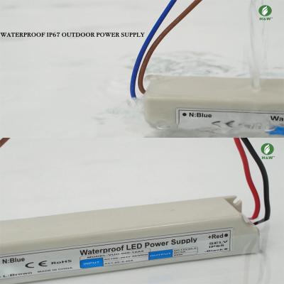 China Fuente de alimentación impermeable del conductor 60w IP67 LED de la tira de la protección 12v LED de Overtemp en venta