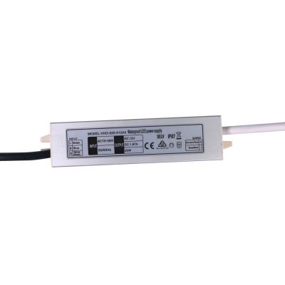 China Waterproof Super Slim LED Power Supply 20w 12V Constant Voltage For Strip Light CE SAA for sale