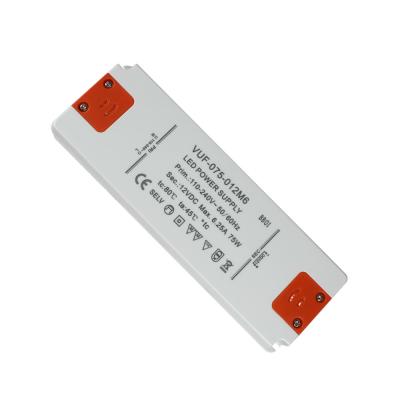 China Ip67 Plastic LED Driver 50w Customizable Wire 12vdc 24vdc Power Supply for sale