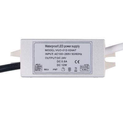 China CE UKCA SAA Waterproof Electronic LED Driver 12w 12 Volt Power Supply 0.5a for sale