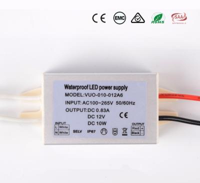 China OEM Ultralight Small 12V LED Driver , Multifunctional LED Power Supply IP67 for sale