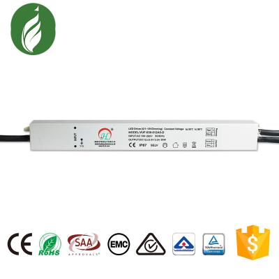 China RoHS Single Output LED Dimmer Driver , Heatproof Dimmable LED Power Supply 12V for sale