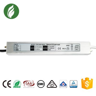 China SAA IP67 Constant Current LED Driver 600mA With Aluminum Housing for sale