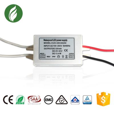 China Lightweight 12W LED Driver Constant Current , IP67 LED Flood Light Power Supply for sale