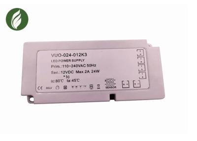 China Constant Voltage LED Power Supply Of Cabinet Light 48W 60W 12V 24v IP20 for sale