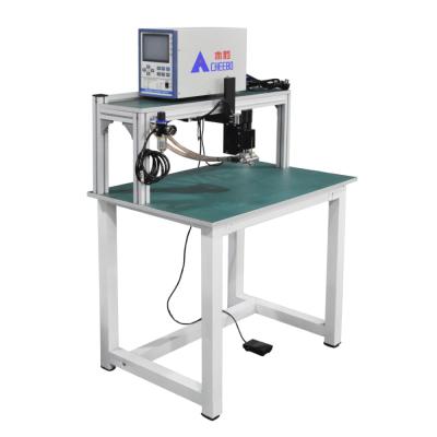 China Pneumatic Lithium Battery Tab Spot Welding Machine Table Model 18650 Tab Welder for sale