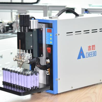 China Tipo neumático de la máquina de la alta precisión del litio del equipo de soldadura de la batería en venta
