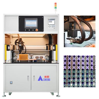 China Uso cilíndrico de la célula de Ion Battery Welding Machine Automated del litio del CNC en venta